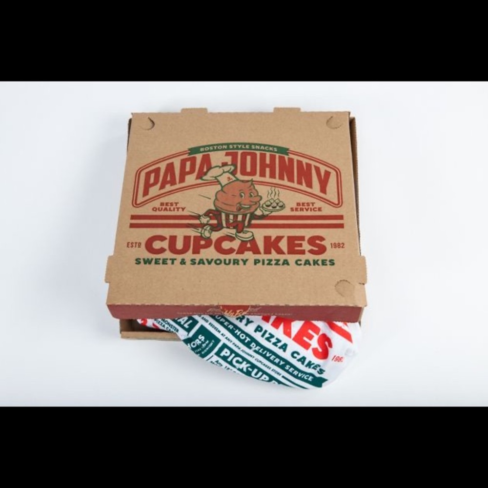 RARE - Johnny Cupcakes “PAPA JOHNNY’S” Shirt